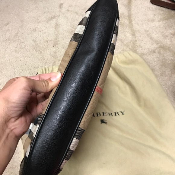 💯 Authentic Burberry Nova House check Hobo - Picture 3 of 8